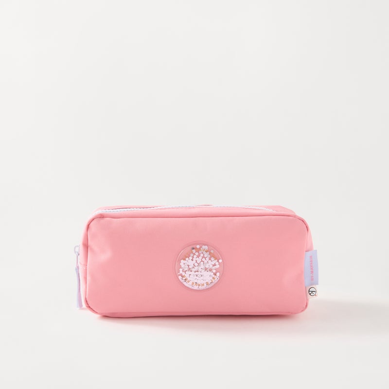 Mayfair Pouch - Hello Pop Pink - 3Cmprt  (Polyester) Pink \ 22X10X5.5Cm - Image 1